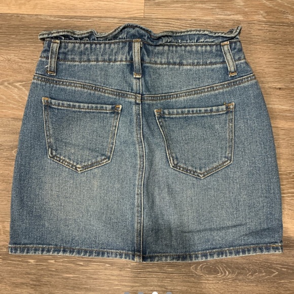 High Waisted Denim Jean Skirt
Paper Bag Skirt - Picture 3 of 4